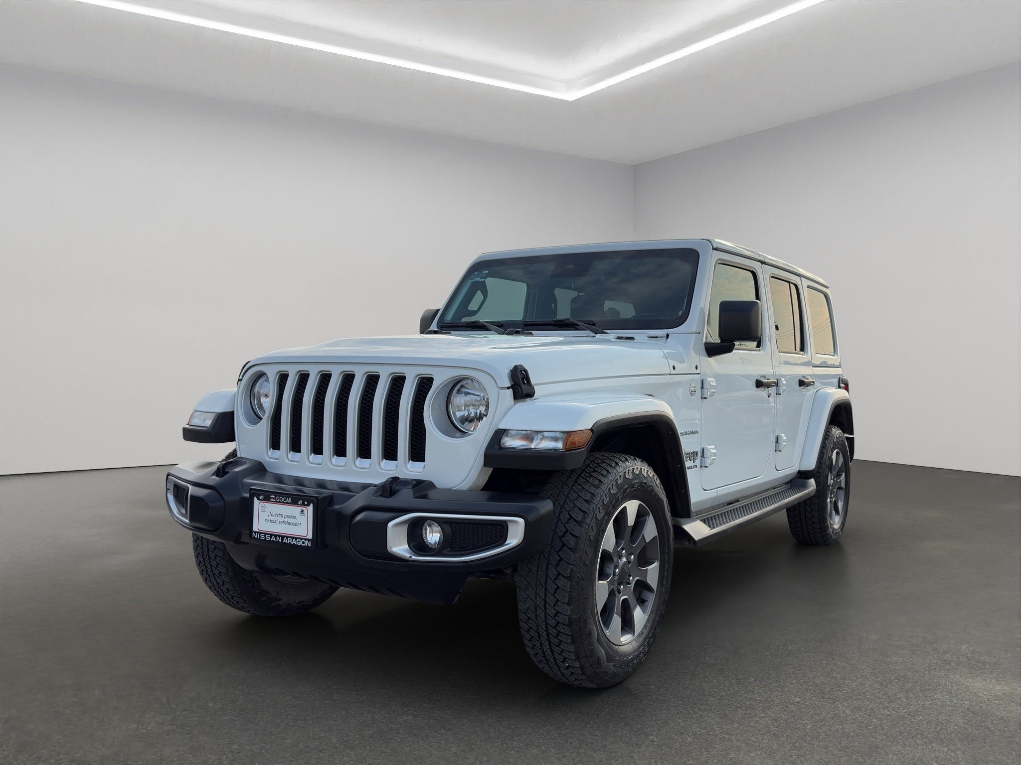 2023 Jeep Wrangler VUD 4x4 4 pts. Unlimited Sahara, MHEV, 3.6l, TA, piel, f. led, RA-18 (línea anterior)