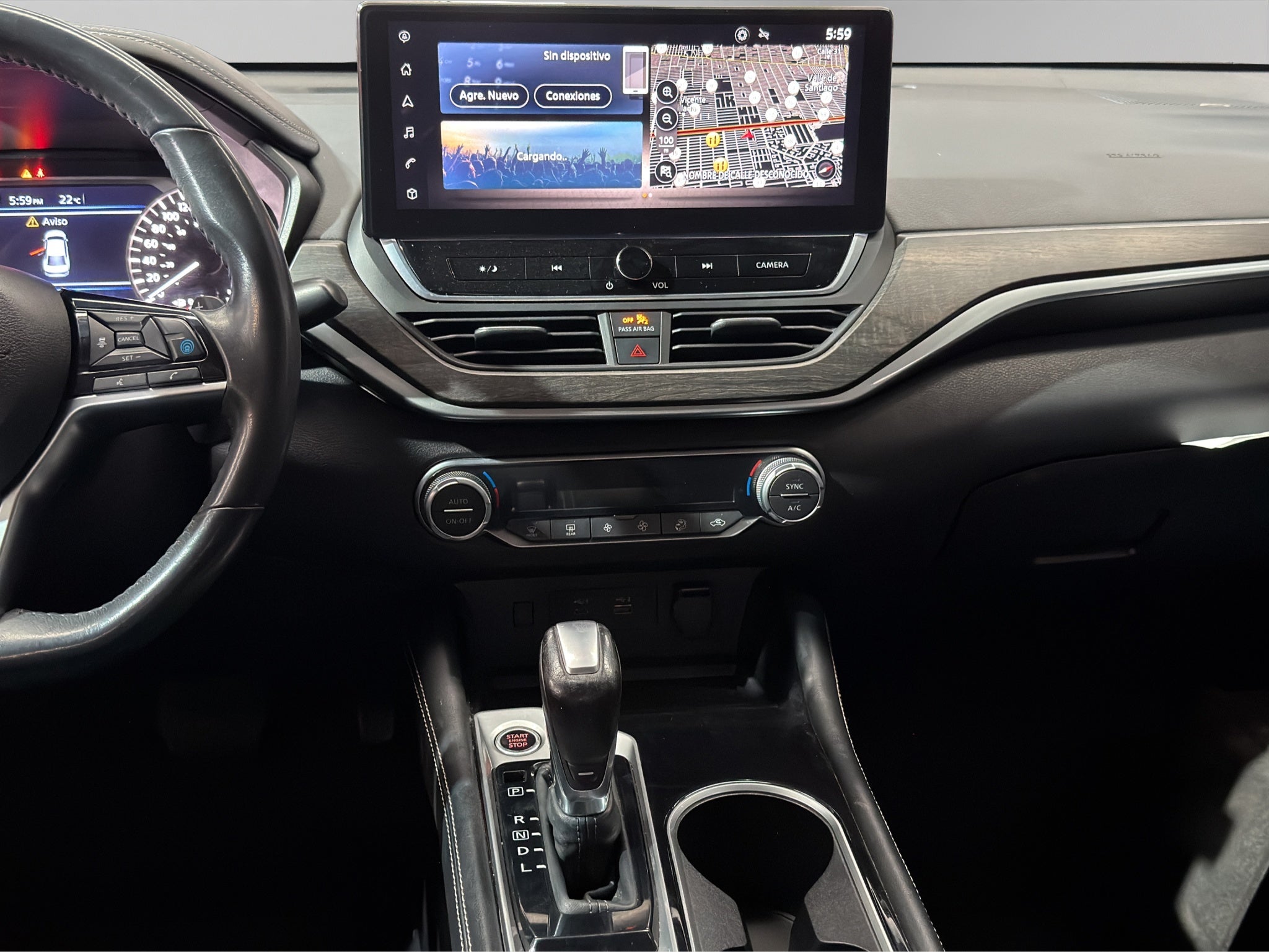 2023 Nissan Altima 4 pts. Exclusive, 2.0T, CVT, climatronic, QC, s. Bose, f. led, RA-19