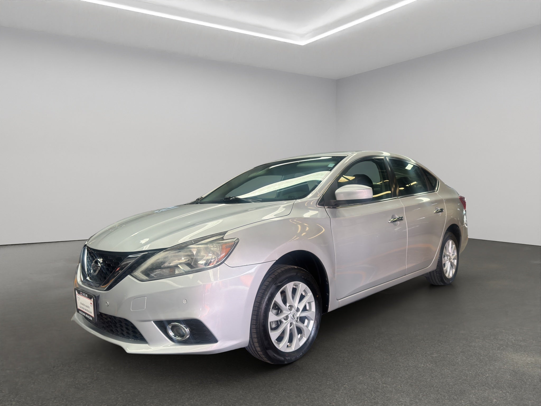 2017 Nissan Sentra 4 pts. Sense, CVT, a/ac., RA-16 (cambio de línea)