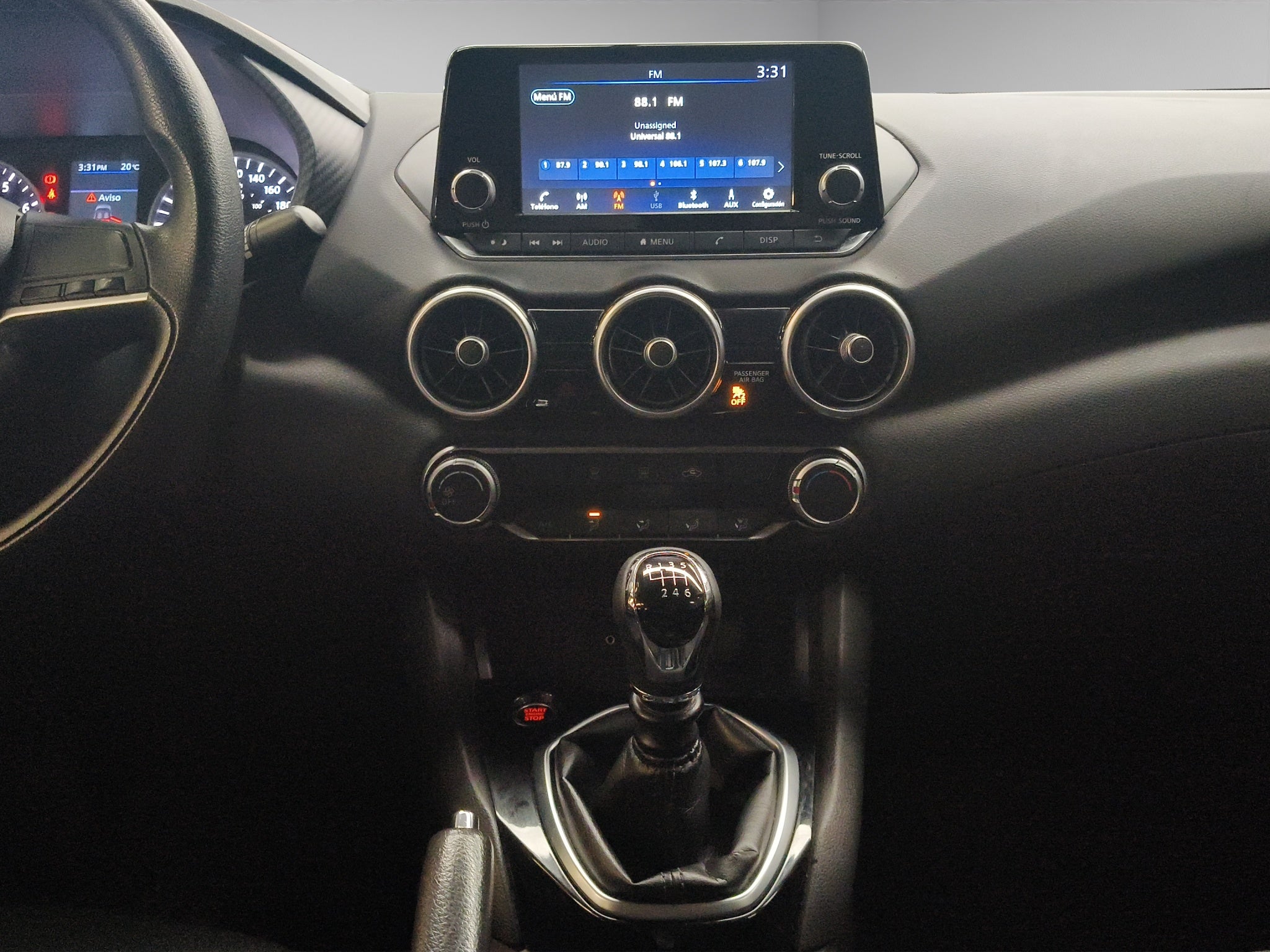 2023 Nissan Sentra 4 pts. Sense, TM6, a/ac., RA-16