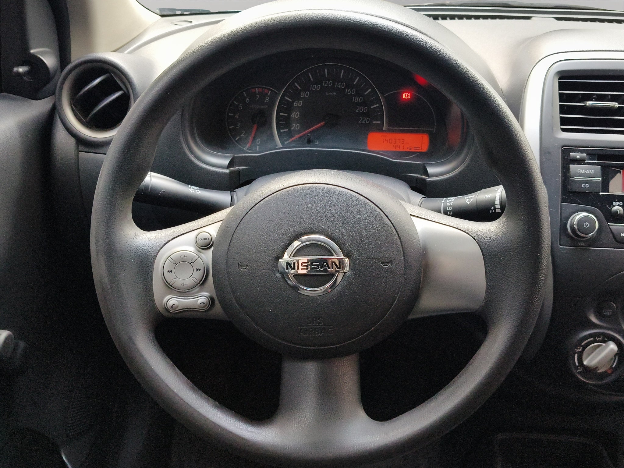 2018 Nissan March 5 pts. HB Sense, TM5, a/ac., CD, Bluetooth, R-14