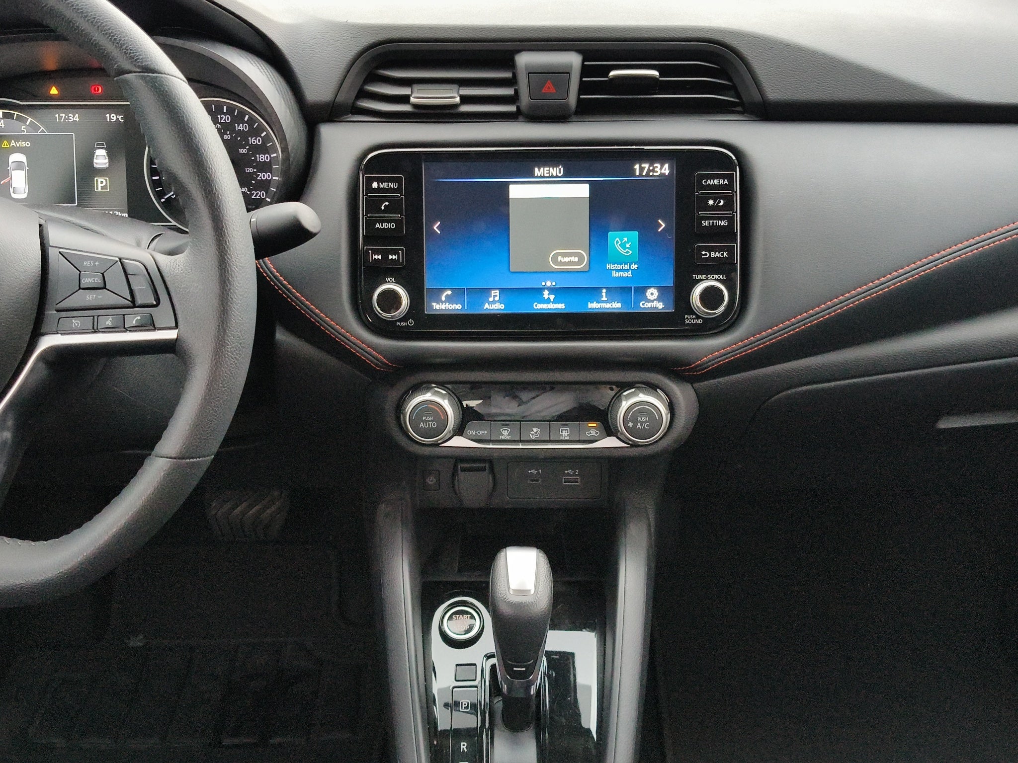 2024 Nissan Versa 4 pts. SR, TA, a/ac. Aut., f. niebla, f. led, spoiler, RA-17