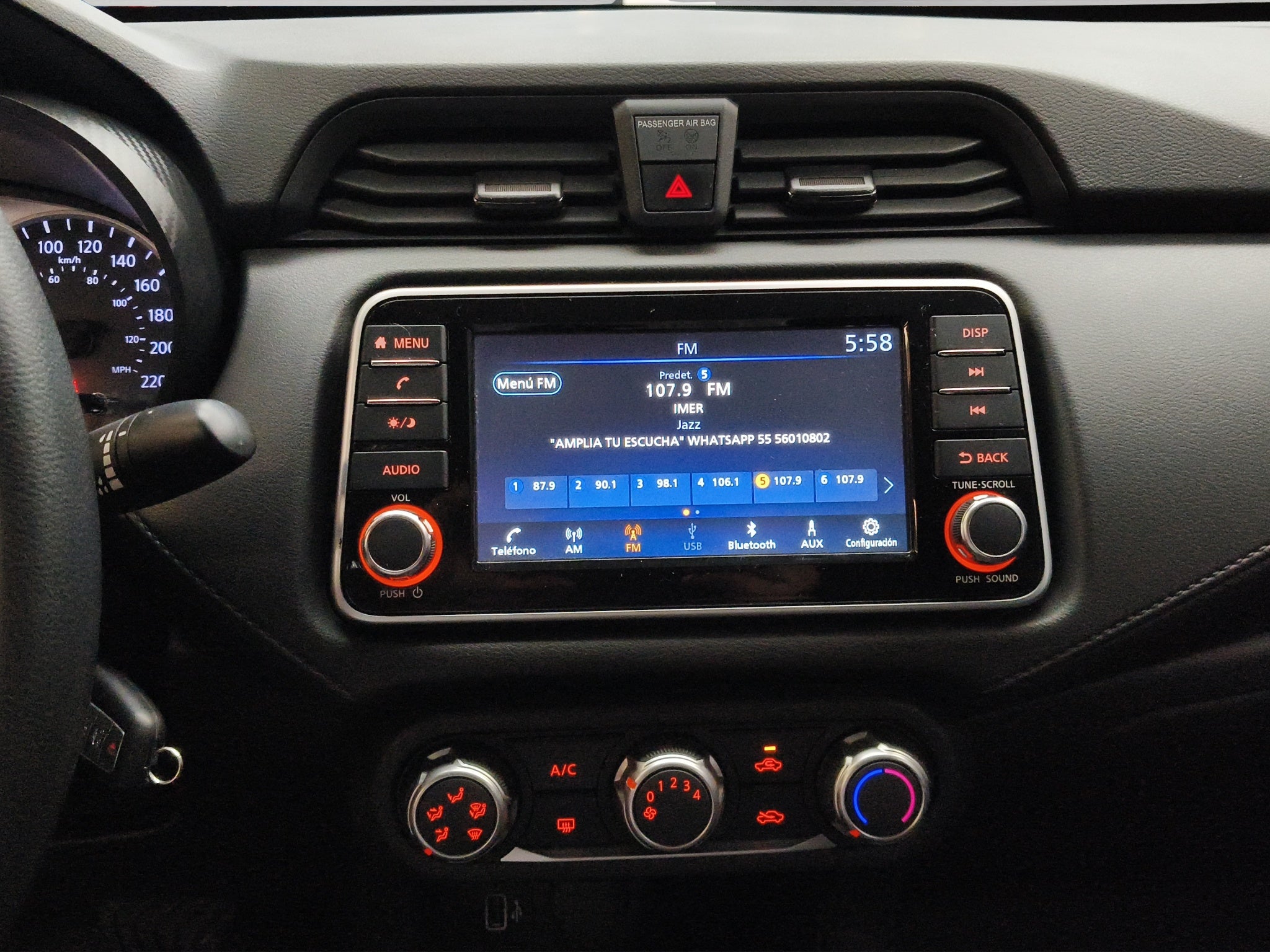 2025 Nissan Versa 4 pts. Sense, CVT, a/ac., R-15 (línea anterior)