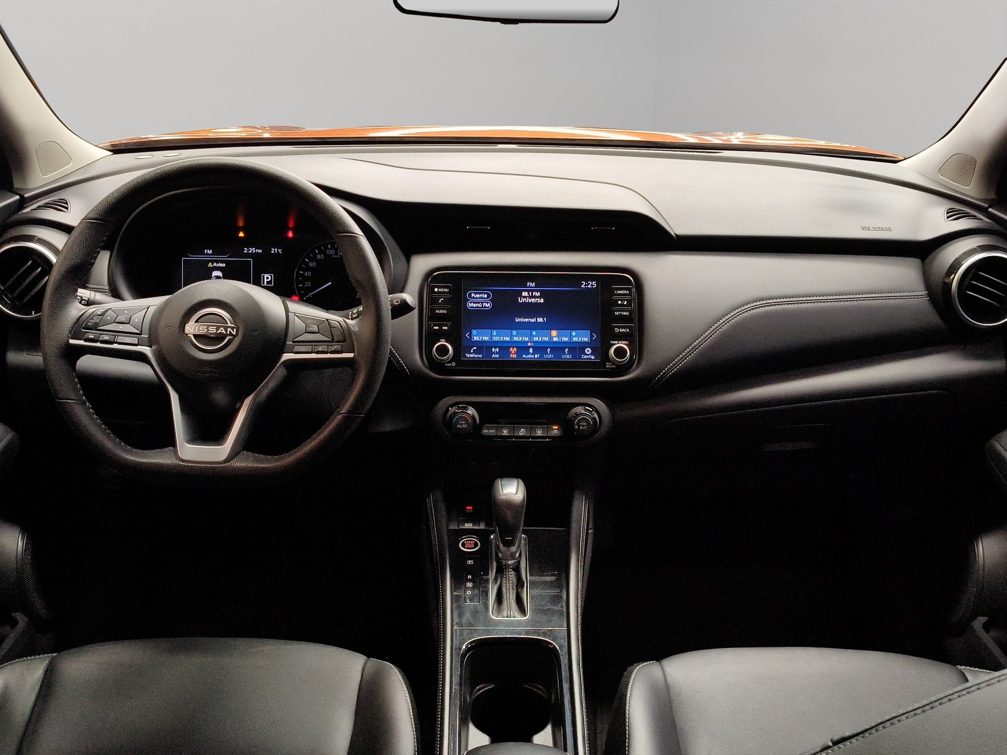 2022 Nissan Kicks VUD 5 pts. Exclusive, 1.6l, TA, a/ac. Aut., piel, GPS, RA-17